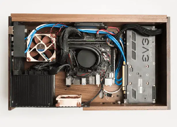 Volta V Handcrafted Wooden Computer