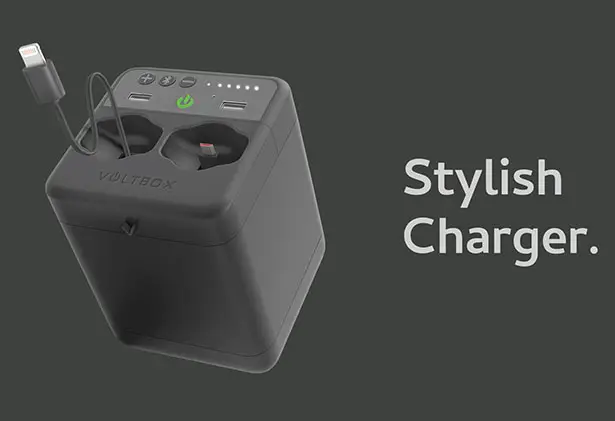 Voltbox - Multiple Charging Station by Rikardo Philipp