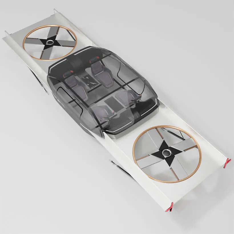 Futuristic Volvo Air Concept by Nacho Alfonso García