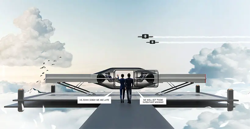 Futuristic Volvo Air Concept by Nacho Alfonso García