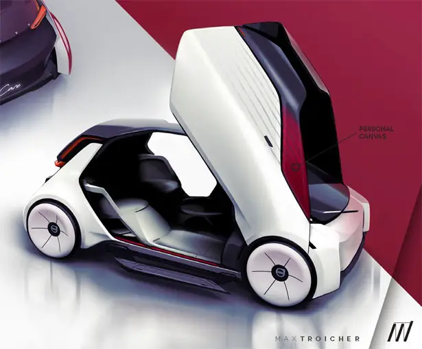 Volvo Care Concept Car by Maximilian Troicher