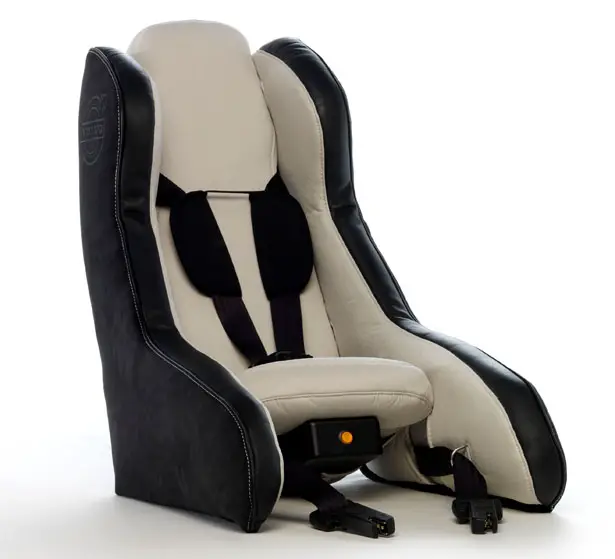 Volvo Inflatable Child Seat Concept For Better Child Safety