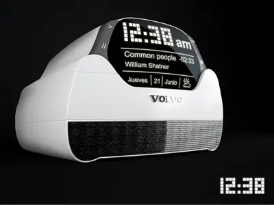 volvo mp3 player concept