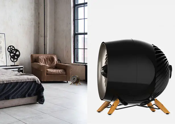 Vornado Glide Room Heater Looks Like Cool, Small Creature in The Room