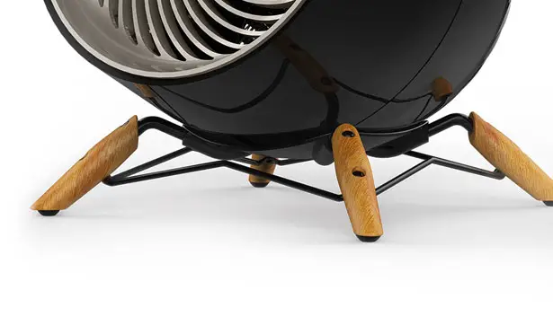 Vornado Glide Room Heater Looks Like Cool, Small Creature in The Room