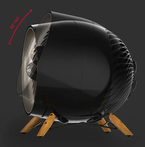 Vornado Glide Room Heater Looks Like Cool, Small Creature in The Room