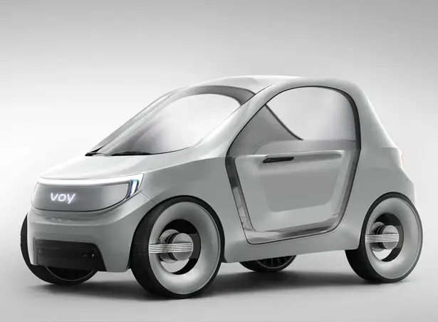 VOY Electric Taxi for Big City by Kwanjun Ryu