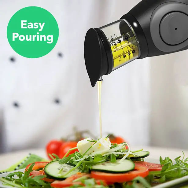 Vremi Olive Oil Measuring Dispenser Bottle Gives Precise