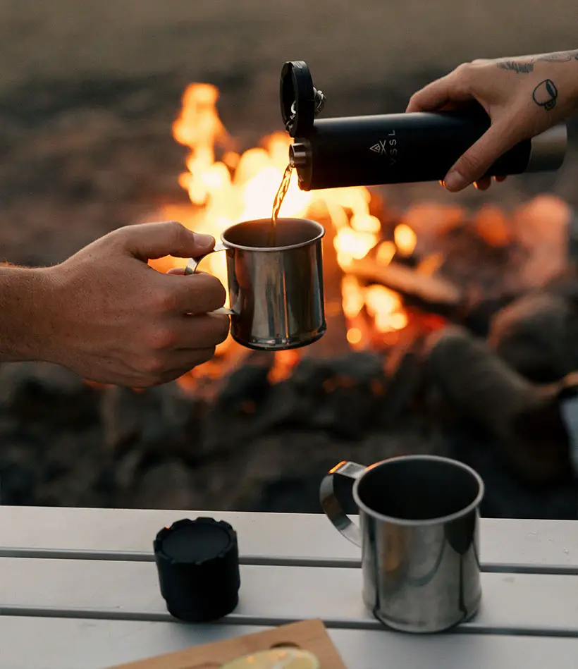 VSSL Insulated Flask with Bluetooth Speaker