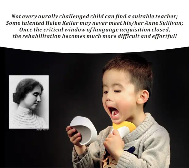 VV-Talker Speech Device for Vulnerable Deaf Children