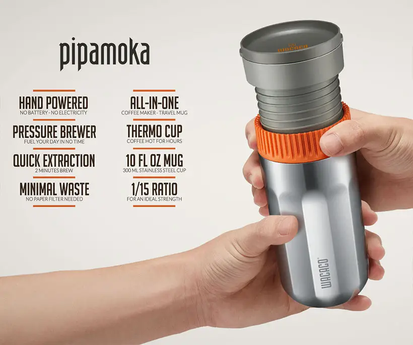 WACACO Pipamoka Portable Single-Serve Coffee Maker