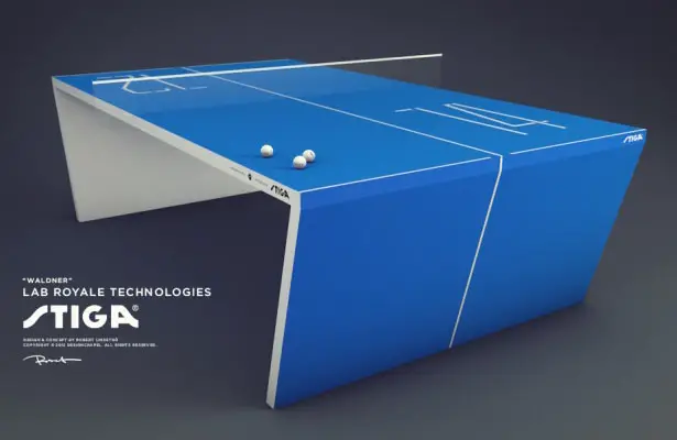 Waldner : The Next Generation Ping Pong Table by Robert Lindstrom