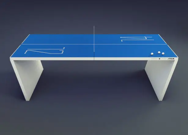 Waldner : The Next Generation Ping Pong Table by Robert Lindstrom