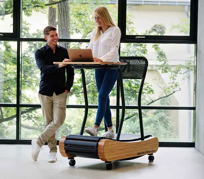 WALKOLUTION - Treadmill Desk Helps You Working and Walking At The Same Time