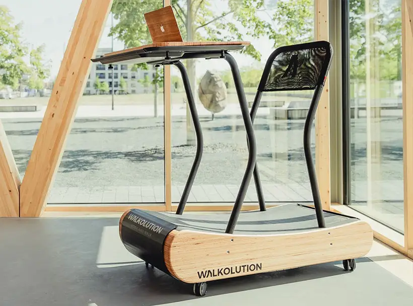 WALKOLUTION - Treadmill Desk Helps You Working and Walking At The Same Time