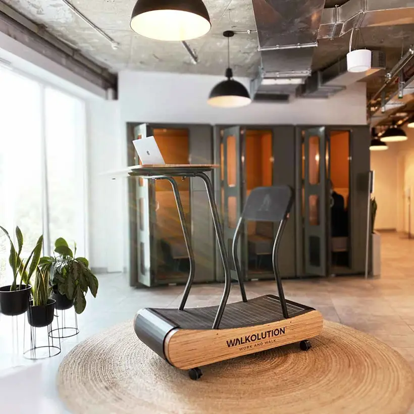 WALKOLUTION - Treadmill Desk Helps You Working and Walking At The Same Time