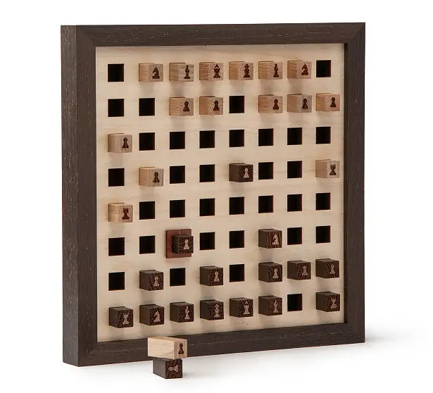 Wall Chess - a Wall Decoration and a Board Game in One