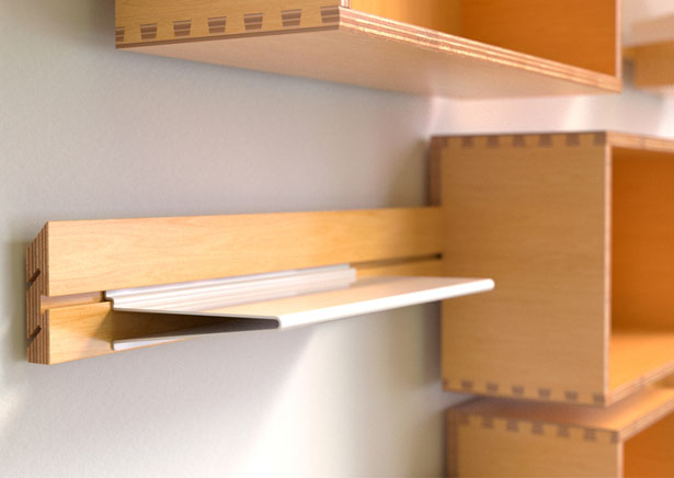 Wallace Modular Shelving by SWENYO