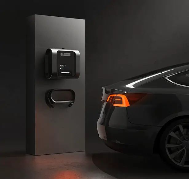 Wallbox eNext - Electric Vehicle (EV) Charger Concept by Lucid Design Agency