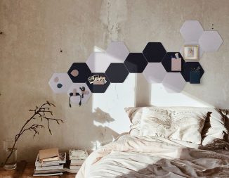 Wallganize: Artistic, Magnetic Wall-Mounted Storage System