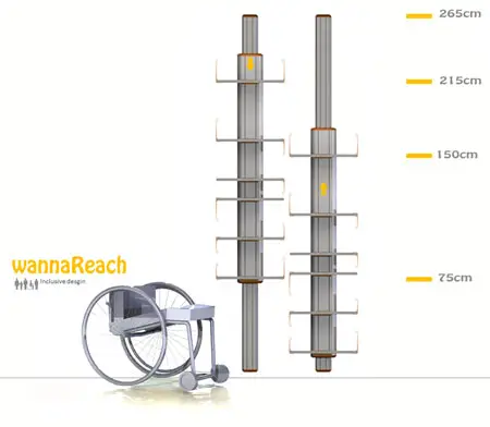 wanna reach shelf system