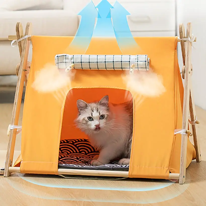 Cool Miniature Tent Designed For Your Cat