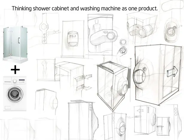 Washit Shower and Washing Machine in One