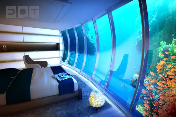 Water Discus Underwater Hotel by Deep Ocean Technology