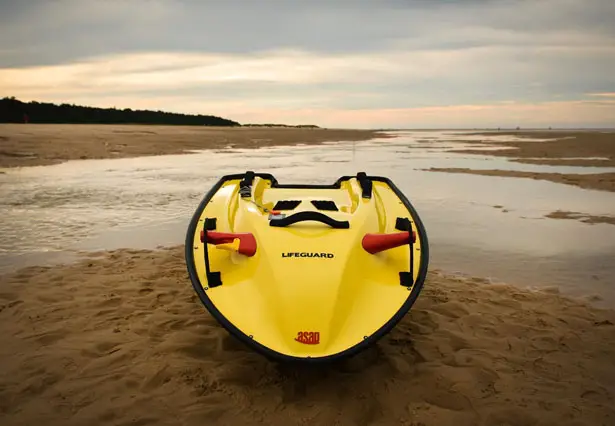 Sun Powered Water Rescue Craft for Lifeguards