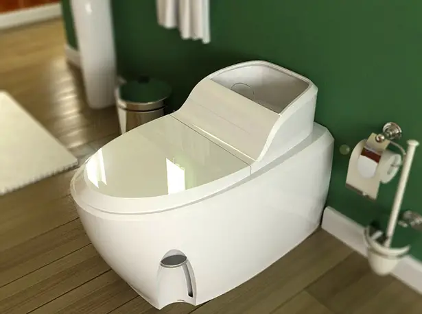 Waterless Toilet Concept