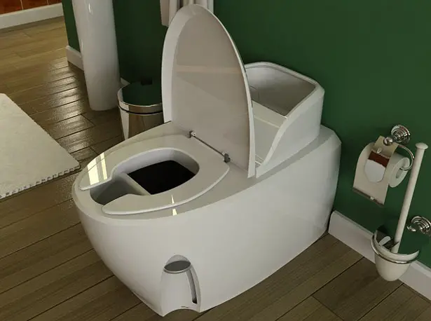 Waterless Toilet Concept