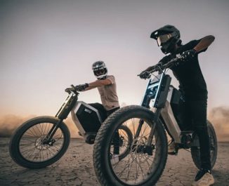 WAU Cyber Bike – Futuristic Electric Dirt Bike with Multiple Smart Features