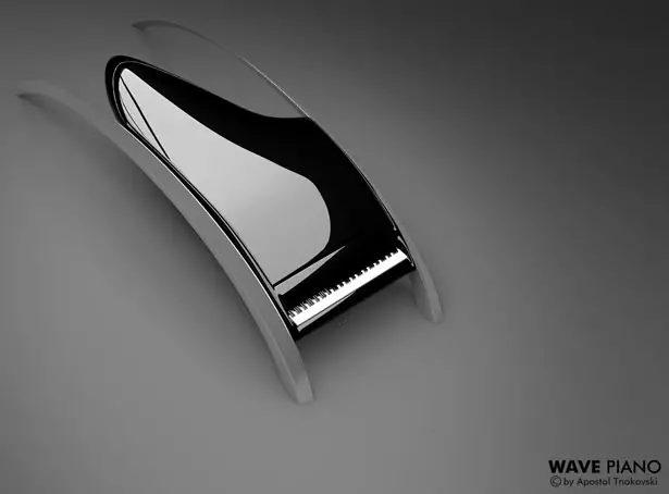 Wave Piano by Apostol Tnokovski