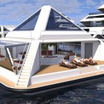 WAYA : A Modular Floating Building for Future Offshore Living Experience by Lazzarini Design