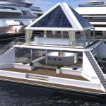 WAYA : A Modular Floating Building for Future Offshore Living Experience by Lazzarini Design