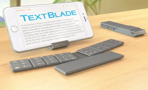 WayTools TextBlade Keyboard Is As Compact As A Pen in Your Pocket