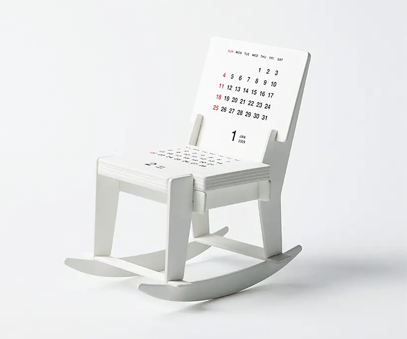 World Design Rankings 2020-2021 - Rocking Chair Calendar by Katsumi Tamura