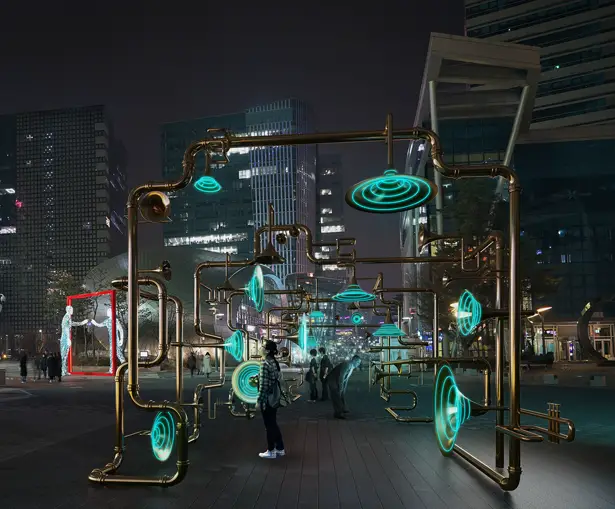 Teleport Sound Art Installation by Yong Suk Park and Kau Lan Park