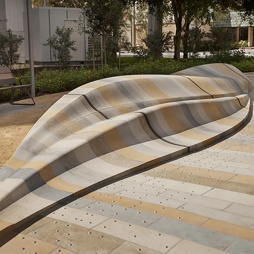 World Design Rankings 2020-2021 - Topography 1 Seating Sculpture by Mikyoung Kim