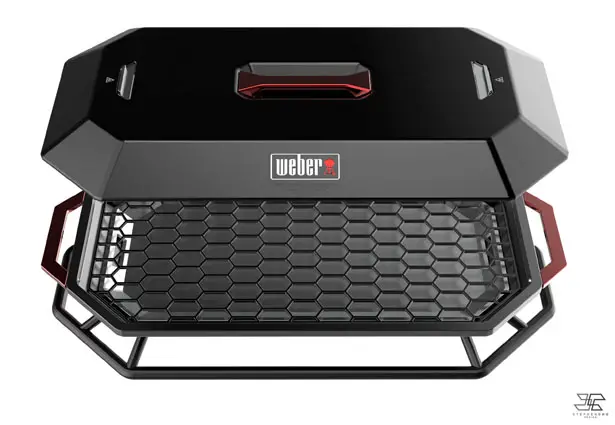 Weber Blazer Concept Grill - Compact Portable Adventure Grill by Stephen Chu Design