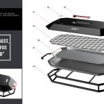 Weber Blazer Concept Grill - Compact Portable Adventure Grill by Stephen Chu Design