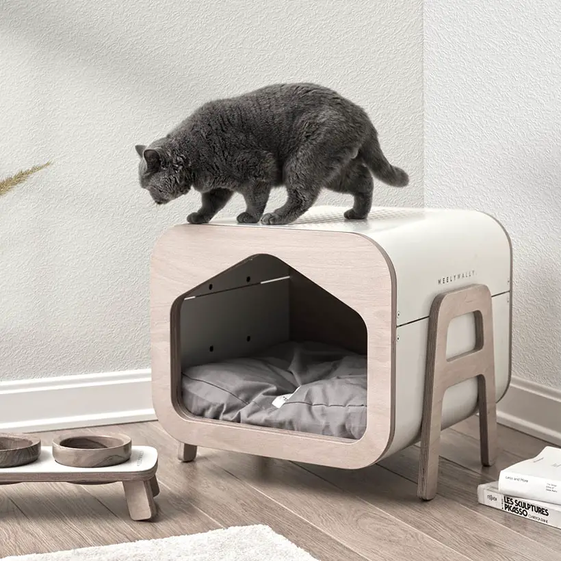 Weelywally Oslo - Modern Pet Furniture Doubles As Side Table by Onurhan Demir