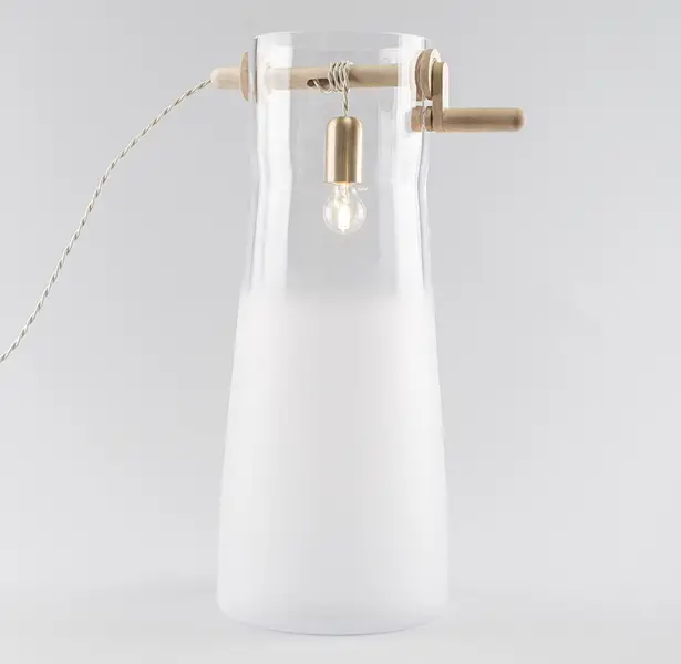 Well Glass Light by MEJD Studio