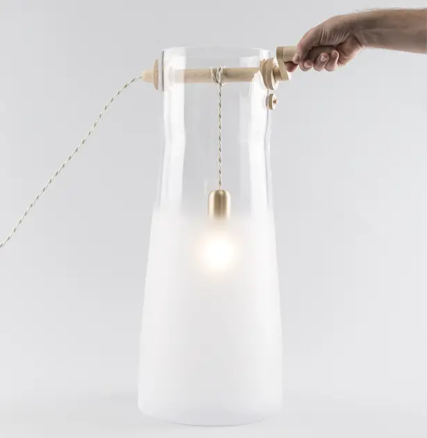 Well Glass Light by MEJD Studio