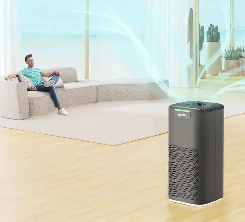 Welov P200S H13 HEPA Air Purifier Helps Relieve Pet Allergy