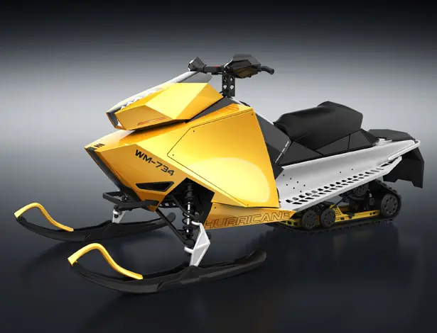 Wemotaci Concept Snowmobile by Jan Bujnak