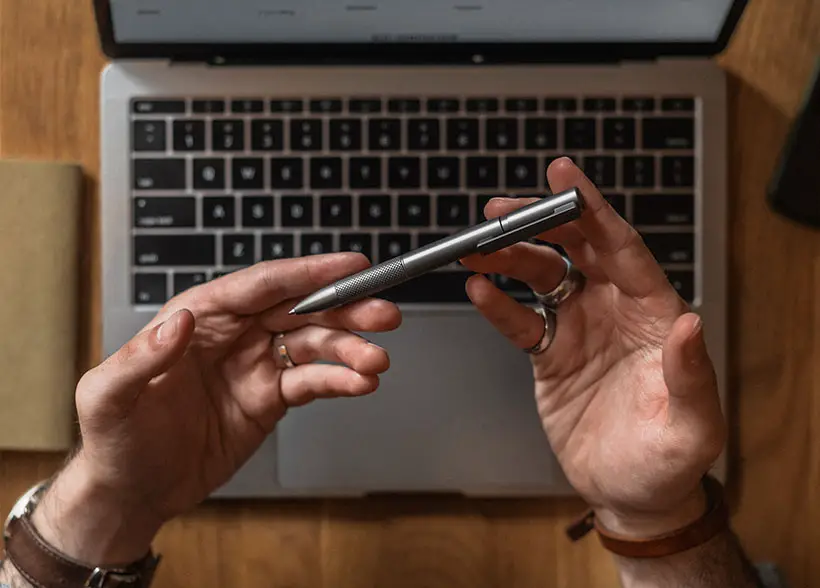 WESN Bard Titanium Pen for Every Day Carry