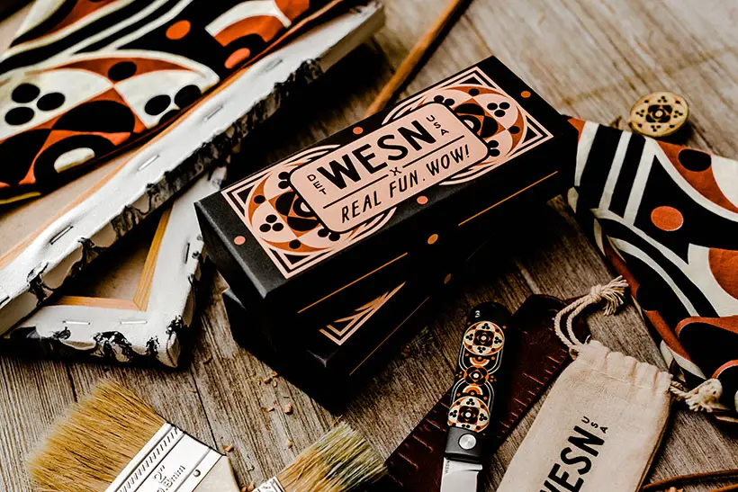 WESN x The Real Fun Henry & Co. Pocket Knife