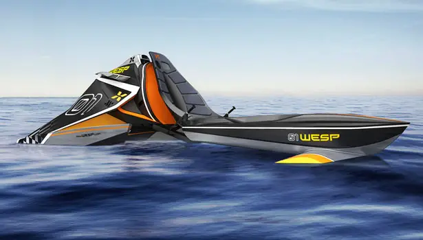 Wesp Jetski by Daniel Bailey Allows You to Experience Formula 1 on Water