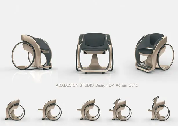 Wheelchair Design by Ada Design Studio